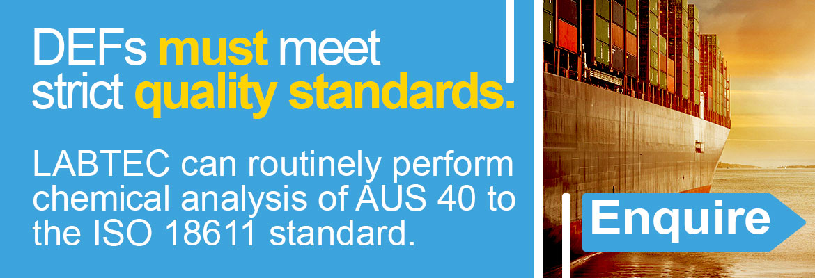 Chemical analysis of AUS 40 - enquire now!