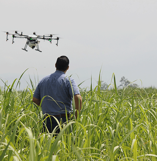 Image of agricultural drone, which may in future continue to transform farming and land management practices